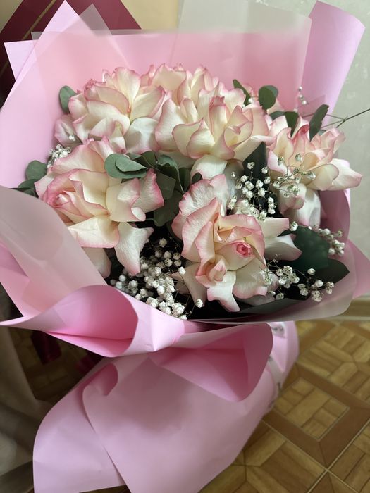 Цветы свежие сегодняшние