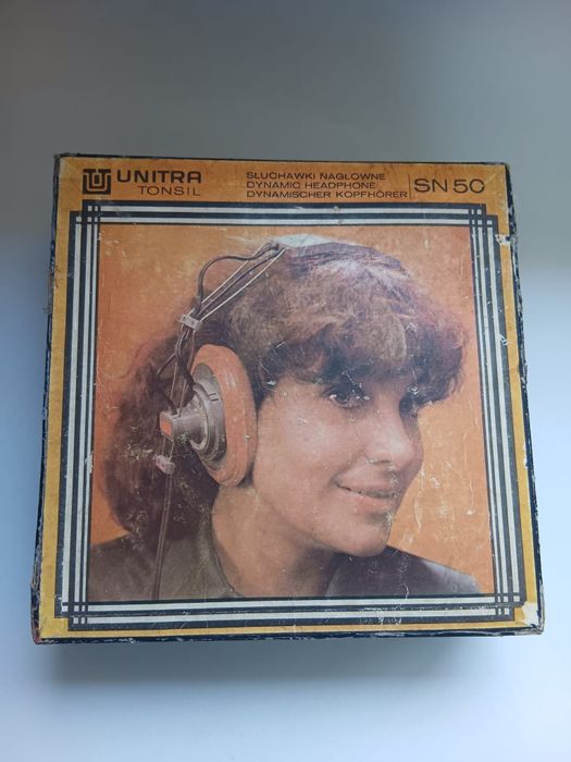 Căști Unitra Tonsil SN50 ,de colecție, Nefolosite ,functionale