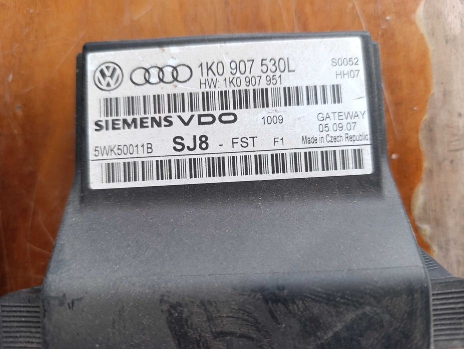 Модул централно  Gateway Audi VW Seat Skoda  1K0907530S