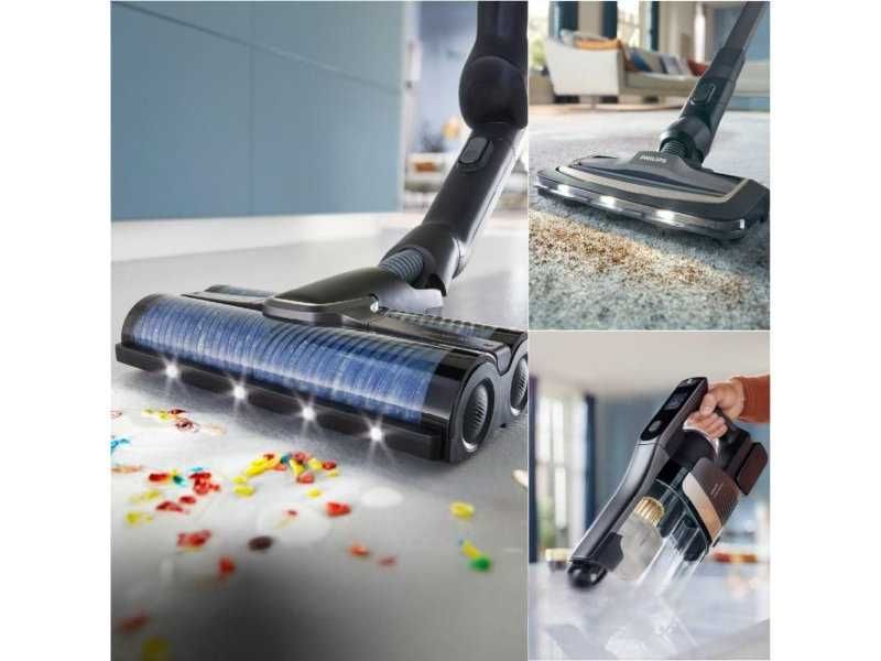 Вертикална Прахосмукачка за Сухо и Мокро Почистване Philips AquaTrio 9000
