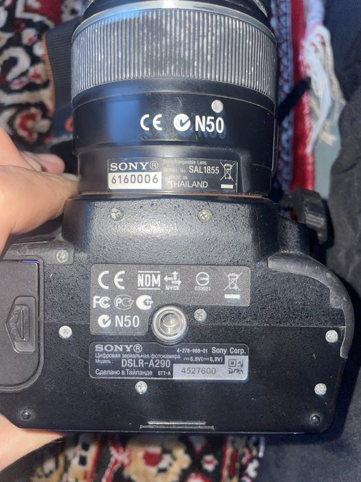 Sony DSLR-A290 + объектив Sony 18–55mm