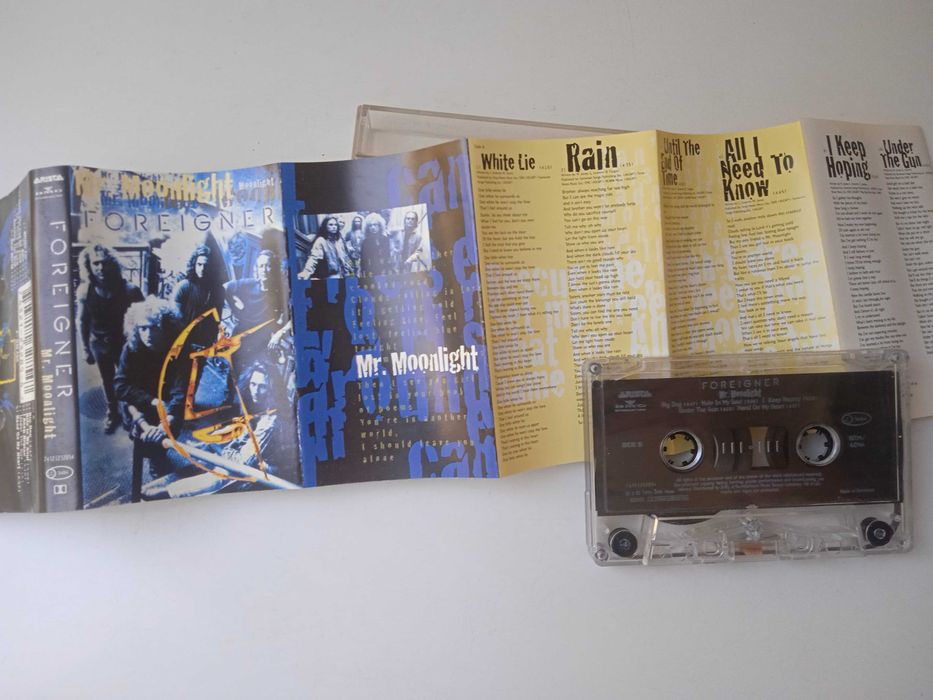 Foreigner – Mr. Moonlight - оригинална касета Европейско издание
