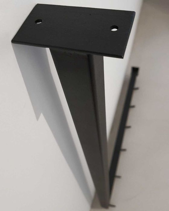 Cuier metalic modern 85x70 cm negru mat