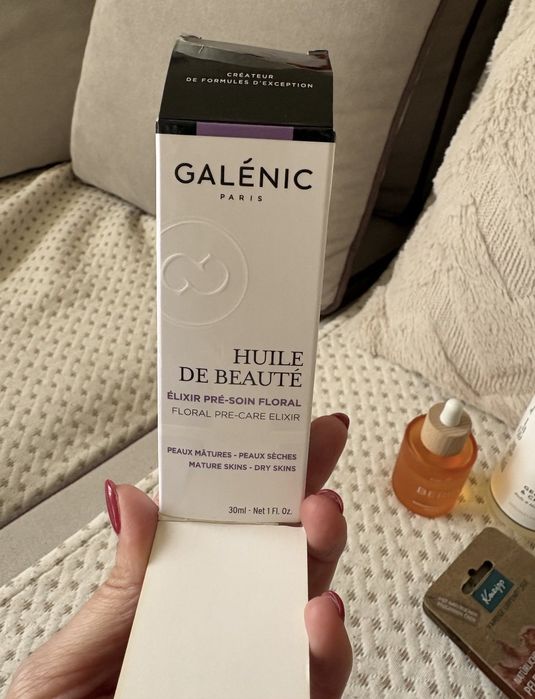 Цветен елексир за лице Galenic,Cocosolis Berry, Codage душ гел, вазелин за устни Kneipp нови