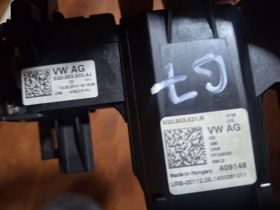 Maneta semnalizare /ștergătoare Vw golf 7,5q0953502AJ,5Q0953521R