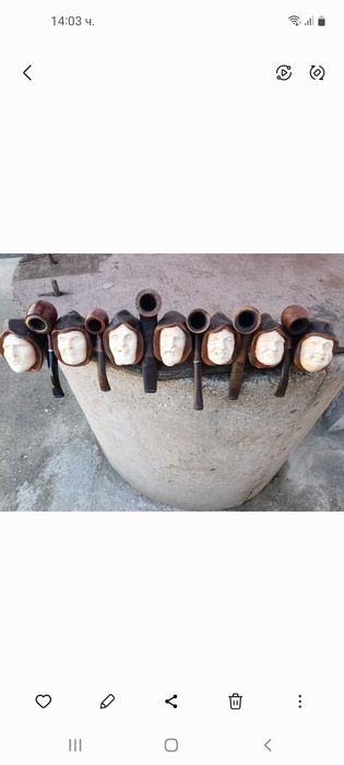 Старинна стойка,поставка за лули