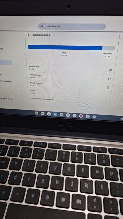 Laptop Asus Chromebook C202