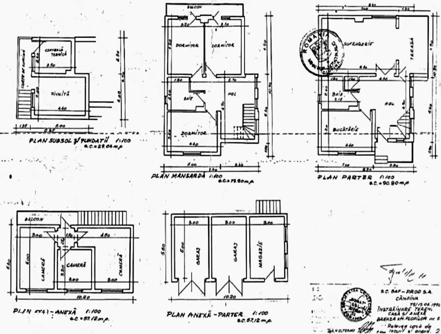Vand Casa tip Vila Nistoresti, Breaza, pe DN1, Prahova