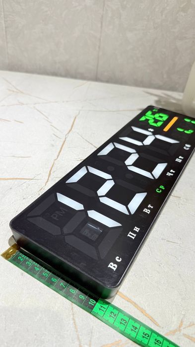 Электронная часы настенная  Bluetooth 39×11