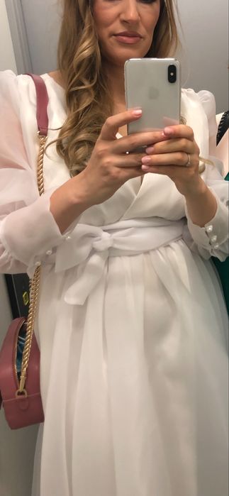 Rochie alba Nunta sau botez