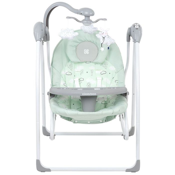 Бебешка люлка-шезлонг Kikka Boo Mia Stella Mint