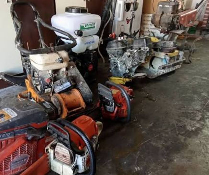 Reparatii și mentenanță , drujbe,mașini de tăiat iarba,motocoase etc