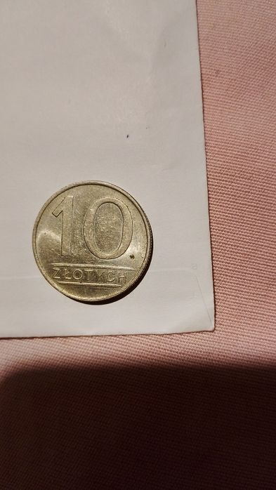 Продавам монета 10 злоти 1985 г.