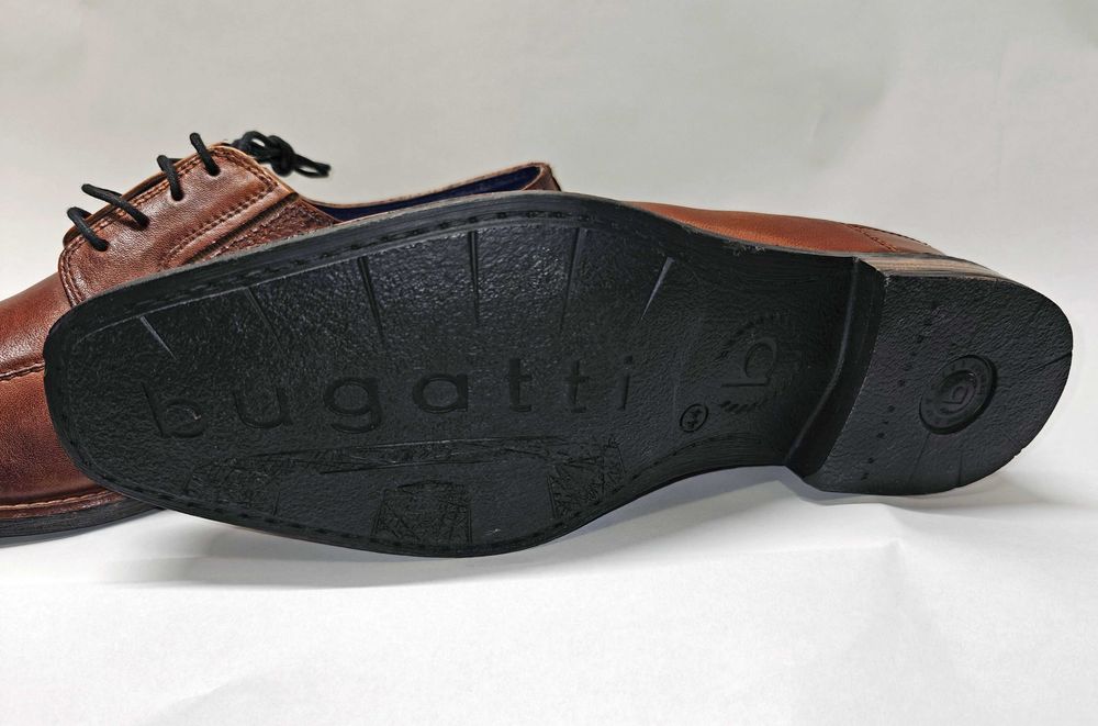 Bugatti 44 номер, нови, мъжки ежедневни обувки от естествена кожа