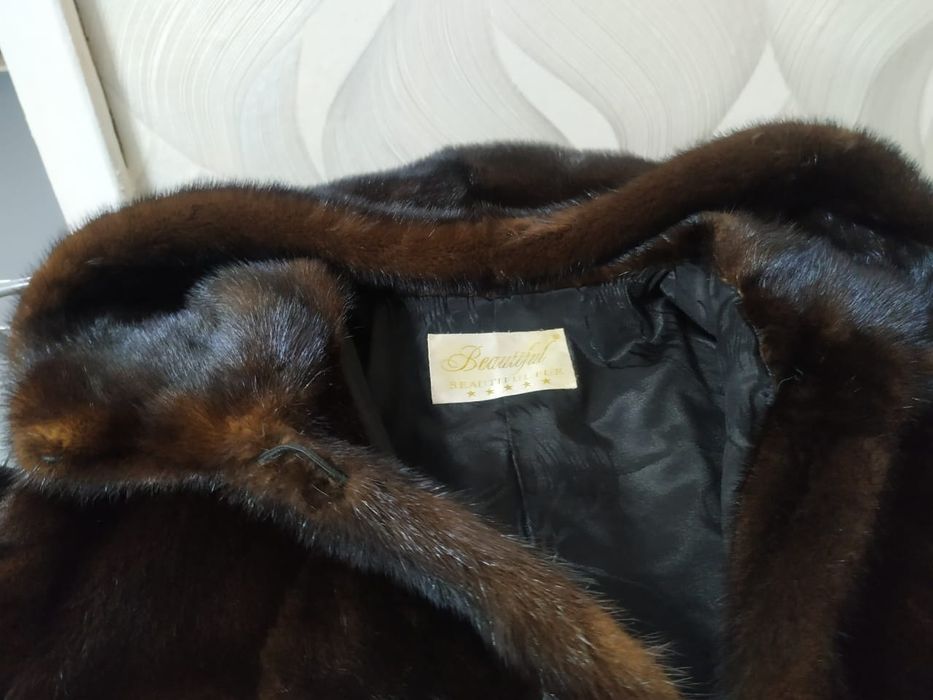 Шуба скандинавская норка