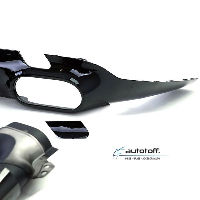 Difuzor Mercedes CLS C257 53 AMG (2018+) Negru Lucios