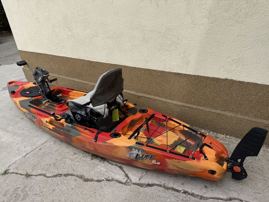 Caiac pescuit Feelfree Lure 11.5 V2 cu pedale si carma