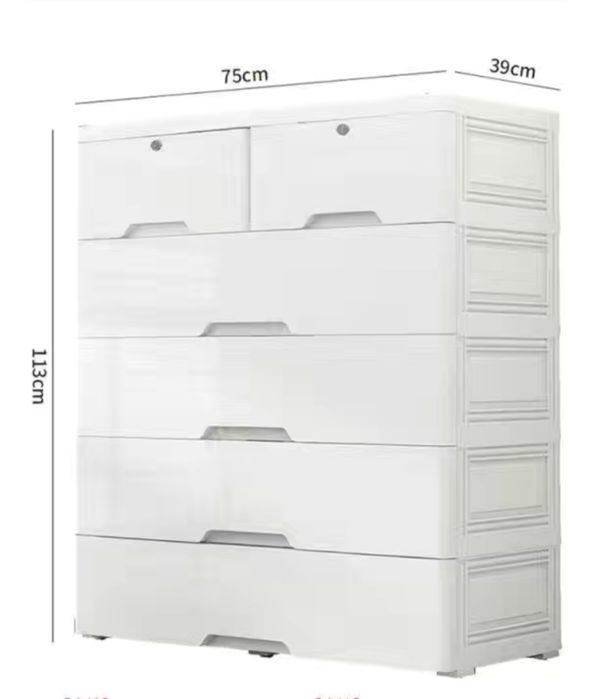 Комод пластиковый новый