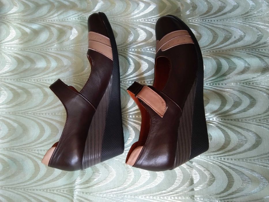 Туфли кожаные, 38 размер