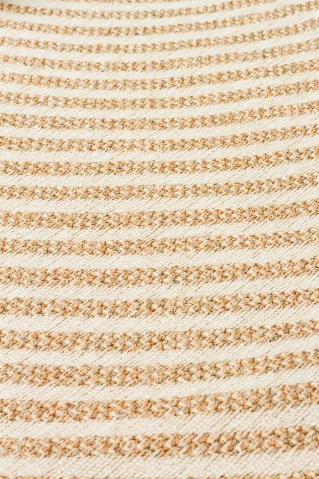 Кръгъл килим, противоплъзгащ, килими от юта и памук, килими с ресни