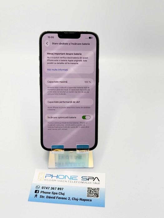 iPhone 13Pro 128GB 100% - Din magazin,cu garantie!