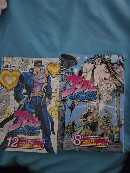 Manga jojo volum 8 si 12