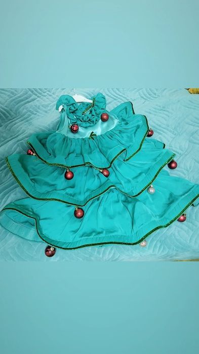 Платье ёлочка на утренник