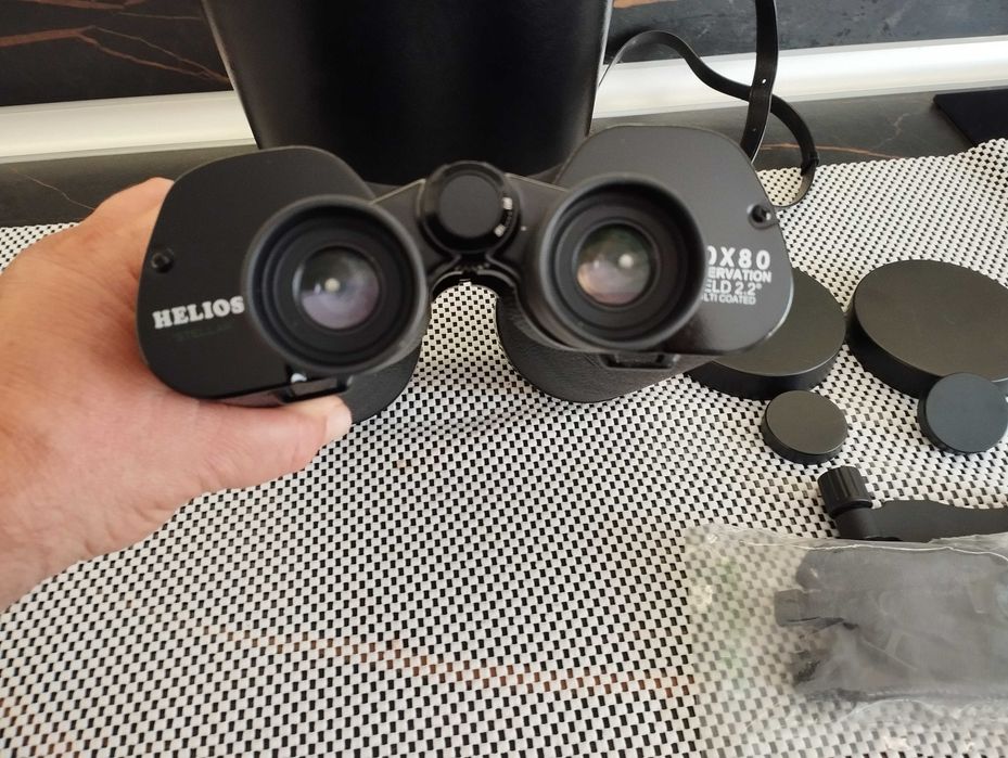 ТОП Японски Бинокъл--HELIOS OBSERVATION 30x80 Japan (Fully Multi-Coated) КАТО НОВ