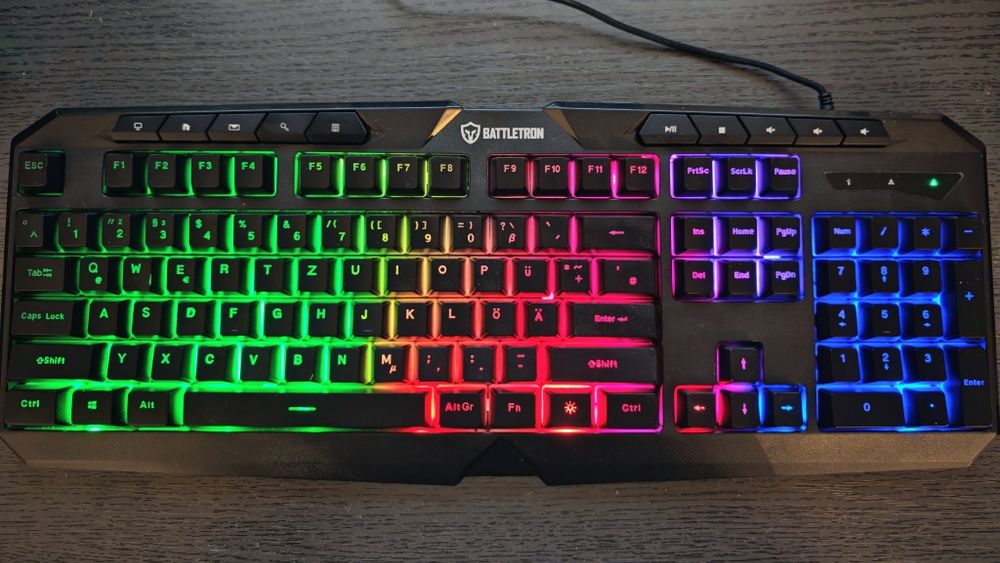 Tastatura gaming RGB Battletron