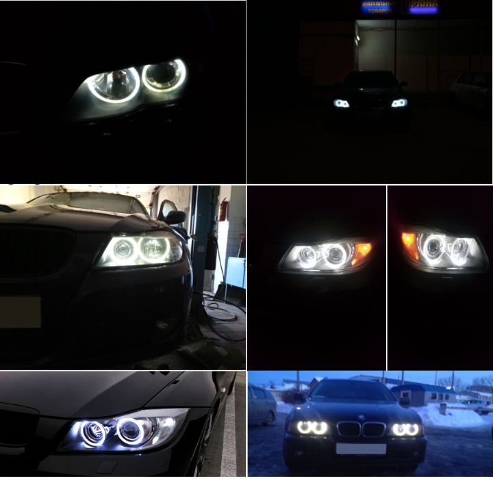 Kit Led Marker Angel Eyes BMW E39 E53 E60 E61 E63 E64 E65 E66 E87 E90