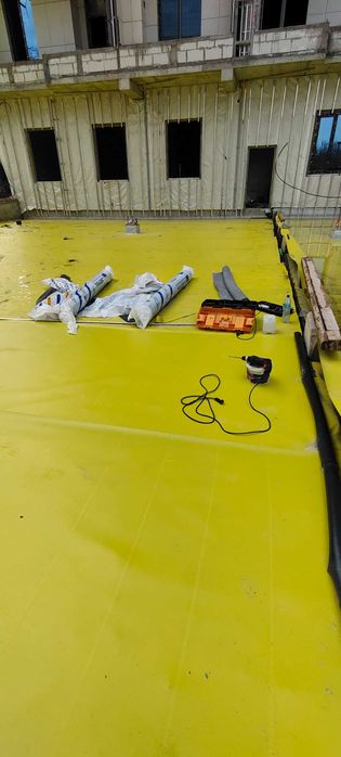 Montaj TPO va PVX membranalar va materiallari