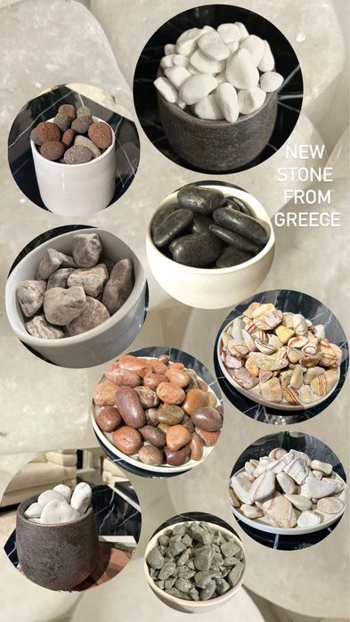 Piatra decorativa -marmura rotunjita Grecia