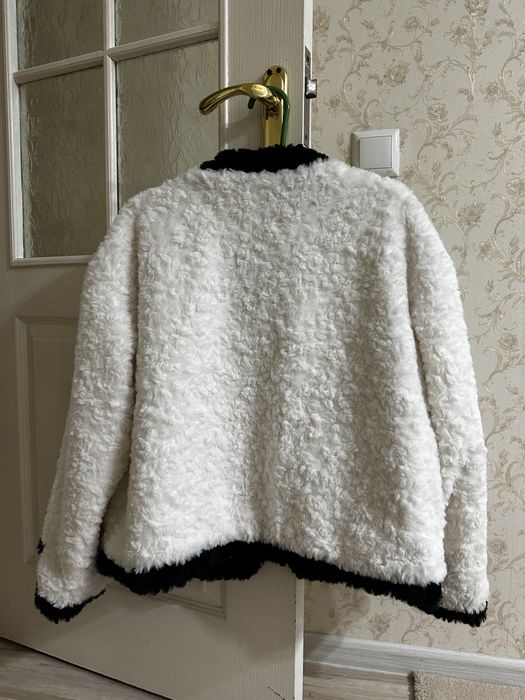 Пиджак мех ,теплый