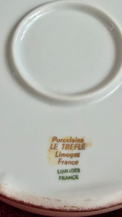 коллекционная антикварная интерьерная шкатулка Limoges