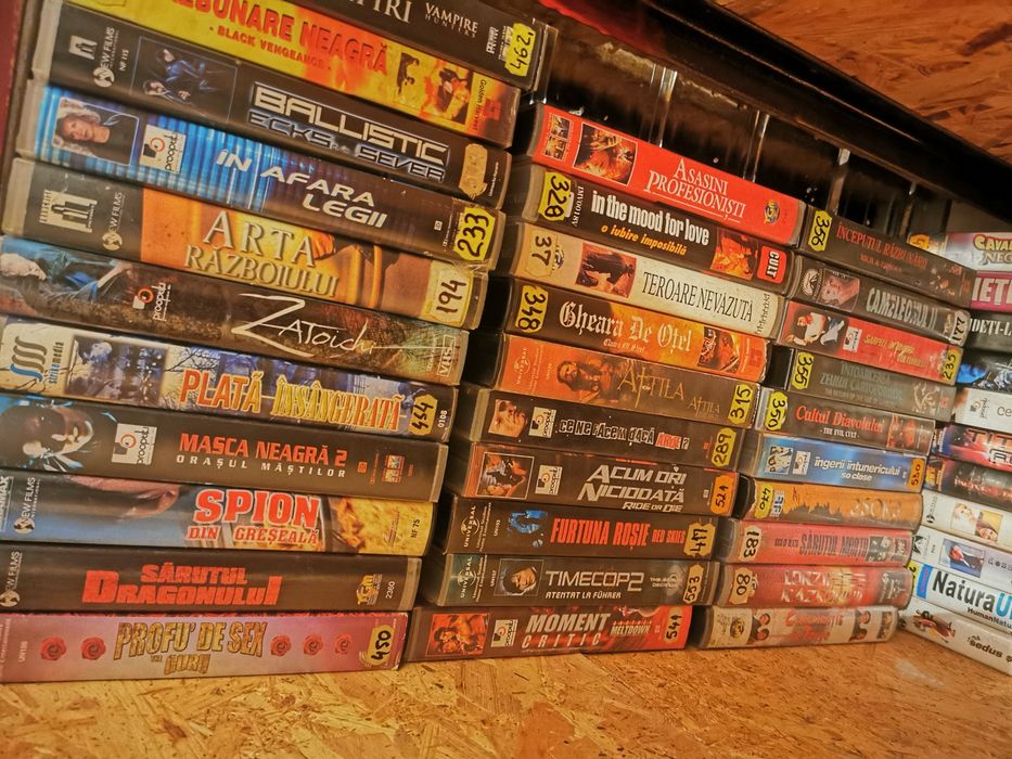 Casete Filme VHS  - SUPER VHS Filme Top 100