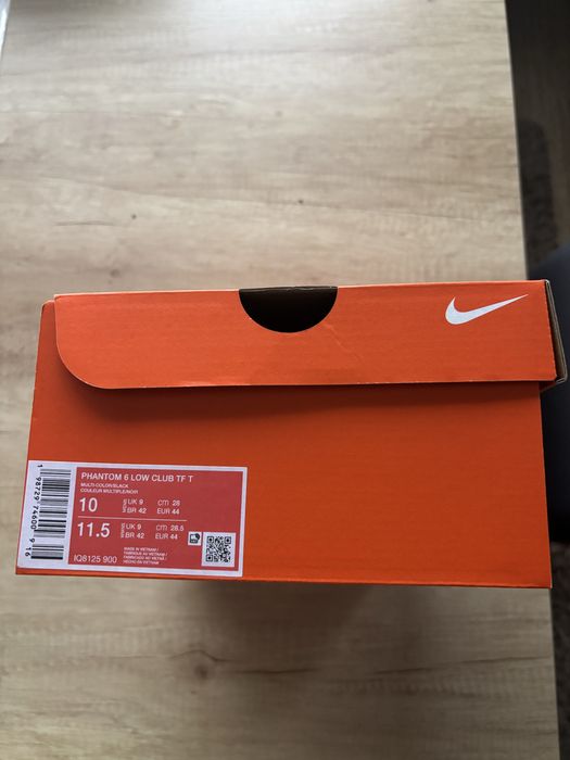 Nike Phantom 6 low club TF 44 номер