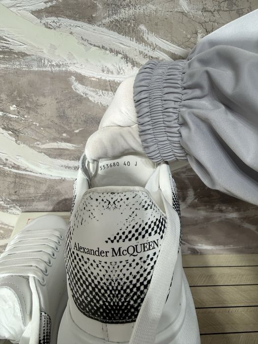 Alexander McQueen White Pixels