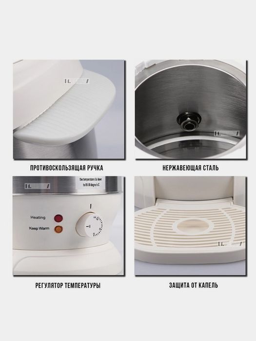 Самовар + керамический чайник от Haeger (Португалия)..