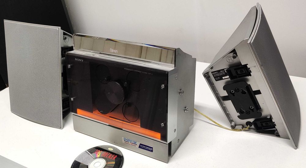 Sony CMT L 1 amplificator minisistem audio cu boxe bijuterie CD