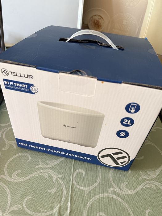 Dispenser Apa Animale Tellur WiFi Smart 2L Alb