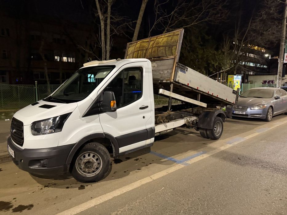 Ford Transit L3 2019 Basculabil Punte Dubla Unic Proprietar de noua Km Reali Istoric Service Kit Distribuție nou kit ambreiaj nou Camioneta Bena Tranzit Basculare Basculanta pick up NU Iveco Mercedes VW Daily Peugeot Fiat Boxer Opel Renault 35c 65c An 201