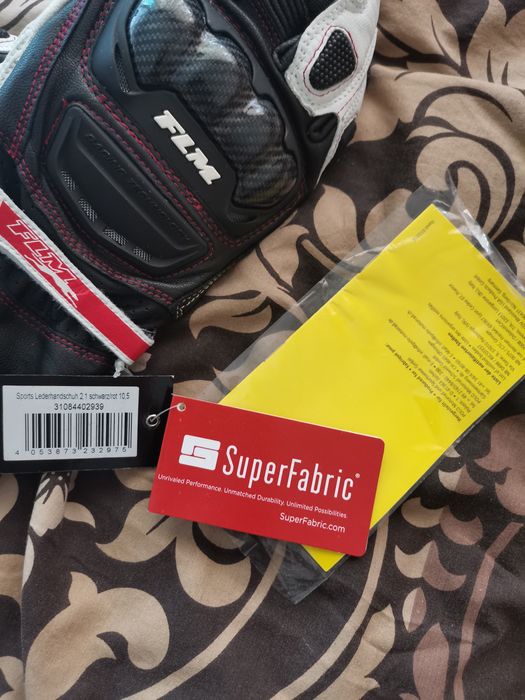 Кожени Ръкавици за мотор FLM Sports 2.1