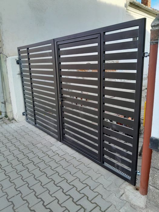 Porți, balustrade,scări interioare sau exterioare (confecții metalice)