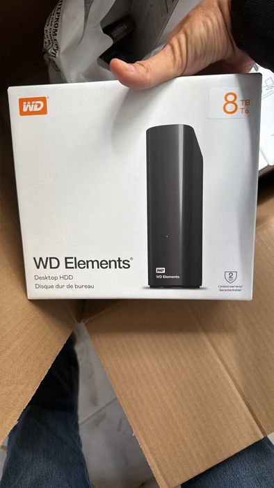 WD Elements Desktop 8TB - 4бр.