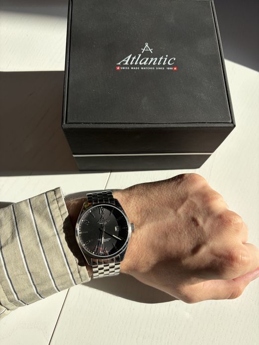 Ceas Elvetian  Marca Atlantic Worldmaster Art Deco