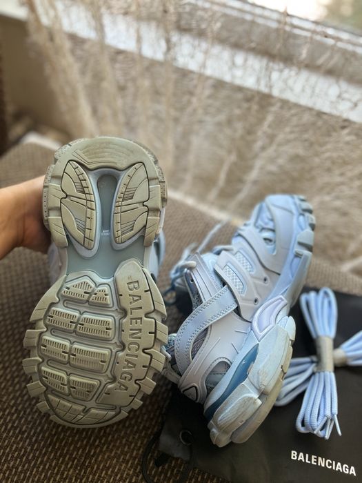 Adidasi Track baby blue