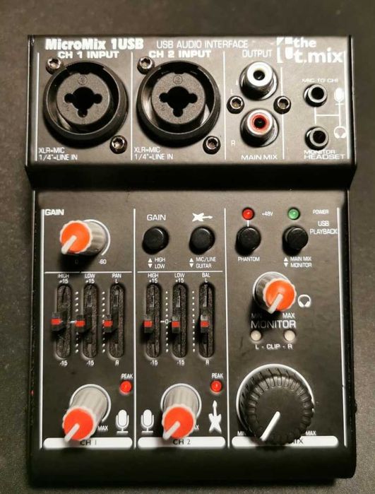 Mixer audio Thomann the t.mix USB
