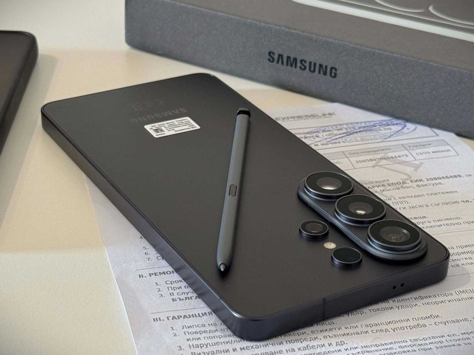 Бартер! НОВ! 24м.Гаранция! Samsung Galaxy S26 Ultra Black (Черен) 3 Цикъла.