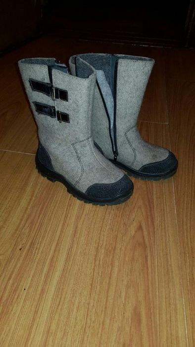 Сапожки  войлочные  утепленные