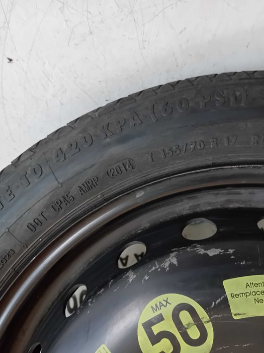 Roata Rezerva Slim Mercedes C Class W204 E Class W212 R17 T155/70R17